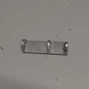 1 Pcs Aluminum Adhesive Flag Holder for Gravestones and Memorials with Silver Finish Durable and Secure Attachment for Stone and Concrete Memorials Cemetery Flag Display Holder