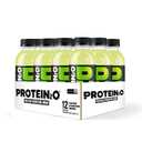 Protein2o 20g Whey Protein Isolate Hydration Drink, 350mg of Electrolytes, Vitamins B5 & B6, Sugar Free, Lemon Lime, 16.9 oz Bottle (12 Count) (EXP 12/20/26)