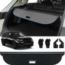 AUXKO Retractable Cargo Cover for Honda HR-V 2024 2025, Trunk Cargo Cover Luggage Security Shade Cover for 2023-2025 Honda HRV Shielding Anti-Peeping Luggage Privacy Screen, Carbon Fiber(No for Sport)