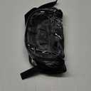 MAY TREE Clear Backpack for Stadium Events, 12x11x5 Inches Small Clear Backpack for Concert Festival Sports Outdoor - Black