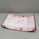 Vlipoeasn 80th Birthday Guest Book Alternative, Black and Pink 80th Birthday Party Decorations for Women, Creative 80th Birthday Signature Book, Cheers to 80 Year Old Birthday Party Supplies