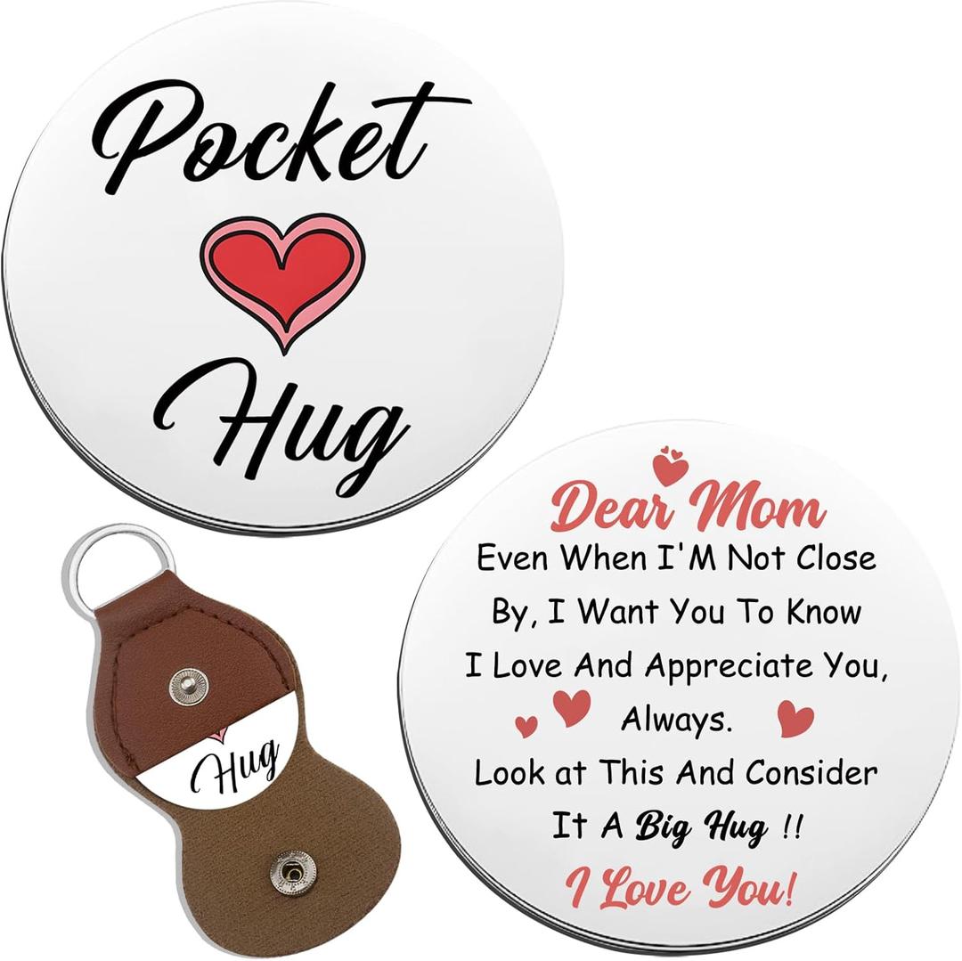 2 x OEHEDOU Mother Birthday Gifts Mother Keychain Gifts For Mom From Daughter