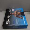 Ally Peaks Pull Up Bar for Doorway | Thickened Steel Max Limit 440 lbs Upper Body Fitness Workout Bar| Multi-Grip Strength for Doorway | Indoor Chin-Up Bar Fitness Trainer for Home Gym Portable (Silver)