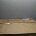 55 Inch Computer Gaming Desk with Power Outlets LED Lights, Reversible Home Office Desk with Adjustable Fabric Drawers for Working Writing Study, Black Oak