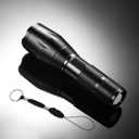 3 x Operitacx 10 Pcs Detachable Nylon Lanyards for Small Electronic Devices Usb Flashlight Tail Rope with Easy-Open Ring and Buckle for Phone Key Holder (Black)