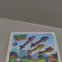 Gizzjoy Dinosaur Toy Rocket Launcher for Kids Launch Up to 100 Ft, 4 Rockets, Outdoor Outside Toys for Kids, Dinosaur Toys, Birthday Gifts for 3 4 5 6 7 8-12 Year Old Boys Girls