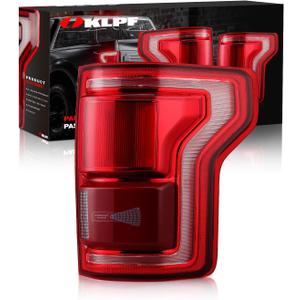 OKLPF LED Tail Lights Compatible With Blind Spot With 2015 2016 2017 Ford F150 F-150,Replace HL3Z13404D,Rear Brake Lamp Signal Assembly,Includes A Luxurious Box,Right Passenger Side Taillights (2015-2017 LED Right Passenger Side)