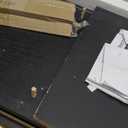 Homes: Inside + Out Apexa 6-Cube Storage Organizer Shelves, Stackable Wood Bookcase Fits Cubby Bins for Organization, Dorm Teen Room Decor & Home Office, Black