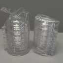 10 pack 
 9 oz Clear Plastic Dessert Cups with Dome Lids (No Hole) and Sporks, Disposable Yogurt Parfait Cups with Lids for Fruit Salad Ice Creams Pudding Cakes