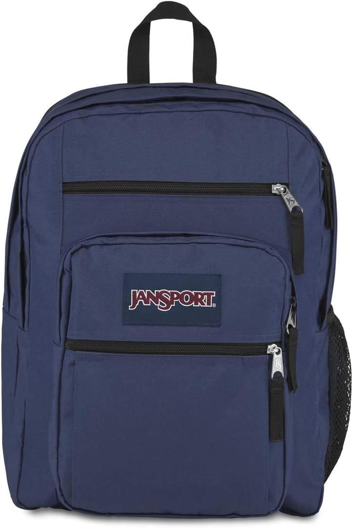 JanSport Laptop Backpack - Computer Bag with 2 Compartments, Ergonomic Shoulder Straps, 15” Laptop Sleeve, Haul Handle - Navy, One Size