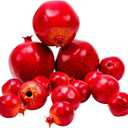 Meiwlong15Pcs Artificial Pomegranates Fake Fruits Foam Plastic Pomegranates Decorations Faux Simulation Pomegranates Decor Home House Kitchen Party Wedding Decoration