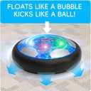 Rechargeable Hover Soccer Ball for Kids 3+ Indoor Game | Light-Up Air Power Floating Soccer Ball with Soft Foam Bumper, Sport Toy, Gifts for Boys Age 6, 7, 8, 9, 10, 11, 12 Year Old