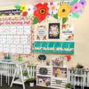 Teacher Created Resources Wildflowers Positive Posters, Set of 4