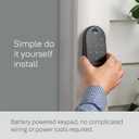 Yale Keypad - Smart Bluetooth Keypad for Yale Approach, Wi-Fi Lock, Smart Locks for Easy Pin Code Entry and One-Touch Locking