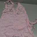 Avidlove Women Babydoll Lingerie Lace Chemise Halter Nightwear Teddy Dress (X-Large, Pink)