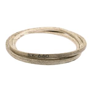 uxcell 3LK640 Cord Belt Grey, 3/8" x 64" Lawn and Garden Aramid V-Belt for Mower Deck