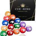 Pool Balls, Billiard Balls, Grade AA, 2-1/4 Regulation Size, Billiard Ball Set, Pool Table Balls, Pool Ball Set, Bolas De Billar, Premium Pool Balls