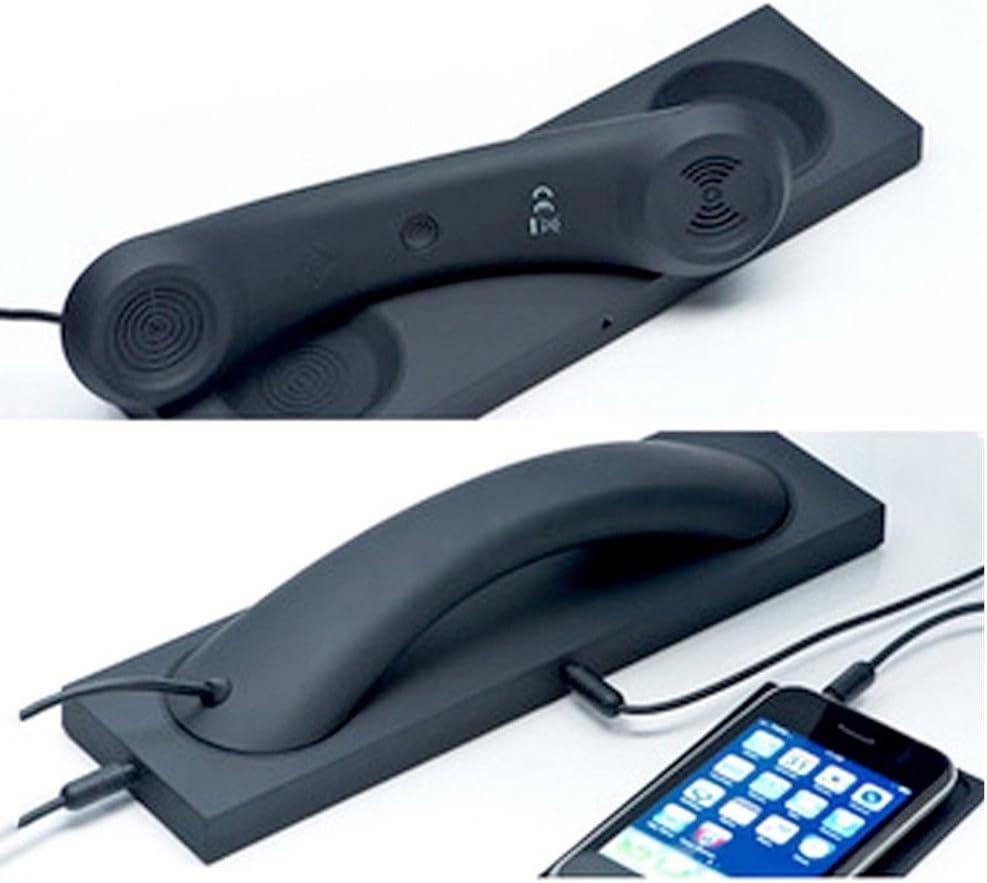 Retro Handset,Cell Phone Handset,Retro Telephone Handset Anti Radiation Receivers 3.5MM for iPhone iPad,Mobile Phones,Computer