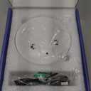 Security Camera Smoke the Detector Camera 1080P WiFi Indoor Camera Hidden Camera with Night Vision and Motion Detection Real-Time Spy Camera for Home Office Safety