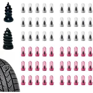 3 x 60 PCS Tire Repair Screws, Professional Screw Tire Plug Kit, Vacuum Tire Repair Rubber Nail Kit, Self-Service Tire Plugs Screw Type, Screw in Tire Plugs Heavy Duty for Car Motorcycle Truck Tractor