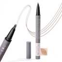Light Gray Eyebrow Pencil for Older Women, Grey Eyebrow Pencil for Women with 4-Prong Precision Tip, Microblading Eyebrow Pen Create Natural, Hair-Like Strokes YES.EYE DO (Grey Mist-Light Gray)
