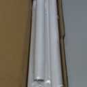 Closet Rod, Closet Rods for Hanging Clothes, 17 to 67 inch Adjustable Closet Hanging Rod, Heavy Duty Clothes Rod Clothing Bar, Closet Poles for Hanging Clothes for Wardrobes, Shower Curtain (White)