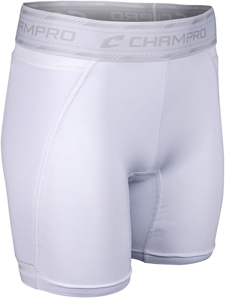 Champro Women's Take-Out Sliding Short (White), M