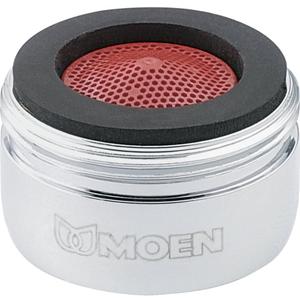 Moen 3919 2.2 GPM Male Thread Kitchen Faucet Aerator, Chrome
