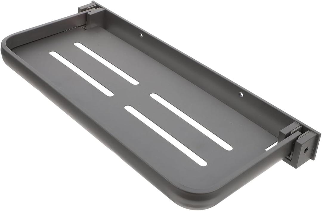 Foldable Wall Mounted Bathroom Towel Shelf Storage Rack for Towels and Bath Supplies Space Saving Organizer for Small Bathrooms