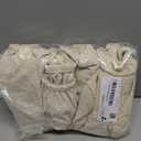 Smiry Waterproof Seat Covers for Dining Room Chairs Set of 4, Stretch Jacquard Removable Washable Chair Seat Slipcovers Protector, No Rear Covers, Beige