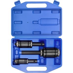 3 Pcs Tail Pipe Expander Kit (1-1/8" to 3-1/2") for Tail Pipe Tubes, Pipe Expander Tool Set, Exhaust Tailpipe Expander Tool Set Compatible with Most Vehicles and Trucks