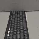 Logitech Pebble Keys 2 K380S Wireless Keyboard (Tonal Graphite)