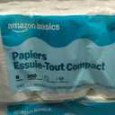 Amazon Basics Compact Paper Towel 200 sheets 6 ct