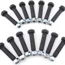 Trailer Axle Spring Shackle Greaseable Spring Bolt 9/16 x 3 14pcs