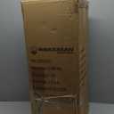 Foam Sleeping Pad for Camping - 1.25-Inch-Thick Waterproof Sleep Pad with Carry Straps for Cots, Tents, or Sleepovers by Wakeman Outdoors (Black)