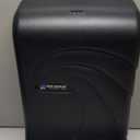 San Jamar Ultrafold Plastic Paper Towel Dispenser for Bathroom, Black (Pull)