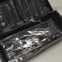 Telescoping Back Scratcher with 5 Detachable Heads, Valentines Day & Birthday Gifts for Men Women, Husband, Funny White Elephant Gifts for Adults with Gift Box