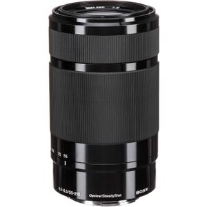 Sony E 55-210mm F4.5-6.3 Lens for Sony E-Mount Cameras (Black) (SEL55210/B), Telephoto