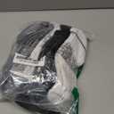 Pair of Thieves BOWO Dry Cushion Ankle Socks  Multipack Durable Socks for Comfort and Performance (One Size, Black/White/Grey)