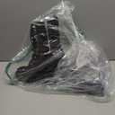 Women's Ankle Boots Low Chunky Heeled Booties Casual Comfortable Fall Winter Pointed Closed Toe Short Boots for Women. (7, Black Pu 980)