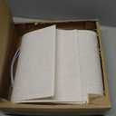 Lamp shades Set of 2, 13" Top x 13" Bottom x 10" High, Drum Lamp Shades Medium Lamp shade, Beige Lampshade Natural Linen Hand Crafted, 