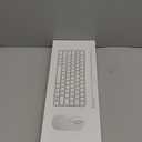 Bluetooth Keyboard and Mouse for Mac, Rechargeable, Mini Size, Ultra Slim, Quiet Typing, 4 Level DPI, Wireless Keyboard and Mouse Compatible with Mac, iPad, iPhone, MacBook Air/Pro