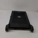 Olympiatools Pack-N-Roll Mesh Rolling Cart, 55 lb, Plastic, Black
