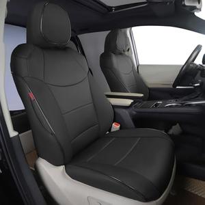 HKZ Sienna Car Seat Covers for Toyota Sienna LE, XLE,XLE Plus, 2021 2022 2023 2024 2025 (Only for 8-Seats Model),3-Row Full Set,Leather Seat Covers-Black HKZ Sienna Car Seat Covers for Toyota Sienna LE, XLE,XLE Plus, 2021 2022 2023 2024 2025 (Only for 8-Seats Model),3-Row Full Set,Leather Seat Covers-Black
