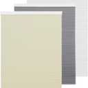 Cordless Cellular Shades Blackout Honeycomb Window Shades and Blinds, Room Darkening Cellular Blinds for Windows, Home and Bedroom, 20" W x 64" H, Beige