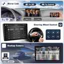 6G+128G Android Car Radio Stereo for Lexus CT200 2011-2018 Upgrade 9 Inch Touch Screen Head Unit with Wireless CarPlay Android Auto Mirror Link WiFi Bluetooth SWC AHD Backup Camera FM RDS