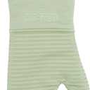 Extra Long Silicone Oven Mitts Heat Resistant 500 Degrees, 1 Pack, 14"x7" Fennel, All-Clad Kitchen Textiles