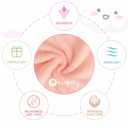 Orighty Burp Cloths for Baby - Super Soft & Highly Absorbent Coral Fleece, 12 x 16 Inch Gentle & Large Burp Rugs, 8 Pack