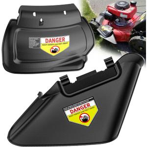 987-02516A Hinged Mulching Plug Assembly & 731-07486 Side Discharge Chute Compatible with MTD, Craftsman, Troy Bilt, Yard Man 21" Chute Lawn Mower/Tractor