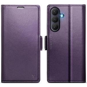 for Samsung Galaxy S26 Plus Case Wallet with RFID Blocking Card Holder, PU Leather Kickstand Protective Flip Phone Cover Fit for Galaxy S26 Plus 6.7", Purple